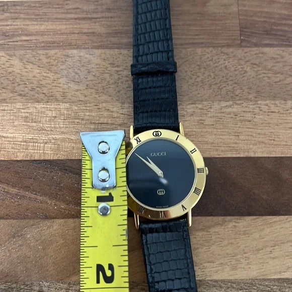 Gucci unisex watch gold plated - Picture 11 of 13